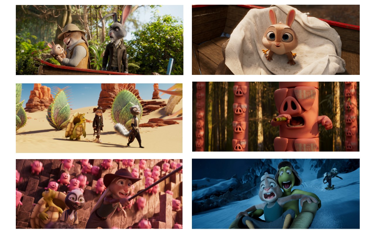 《女王的柯基》、《森林特攻队:大脚丫家族》制作团队量身打造 鸡脚萌兔、功夫臭鼬、毒舌乌龟展开欢乐冒险喜剧《怪胎英雄:奇克探险记》9/23中英文版同步上映