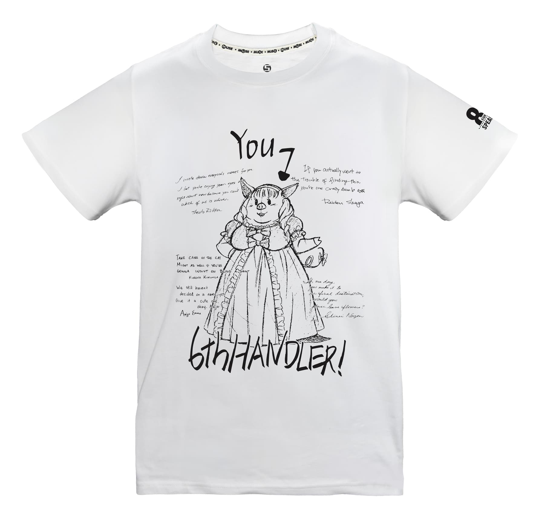 《86-不存在的戰區-》白豬指揮官潮流T-shirt