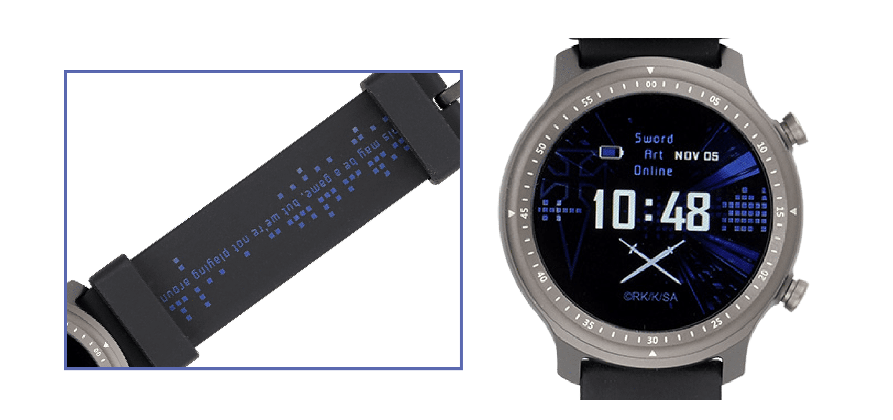 消費滿8000元即贈《刀劍神域III》智慧手錶