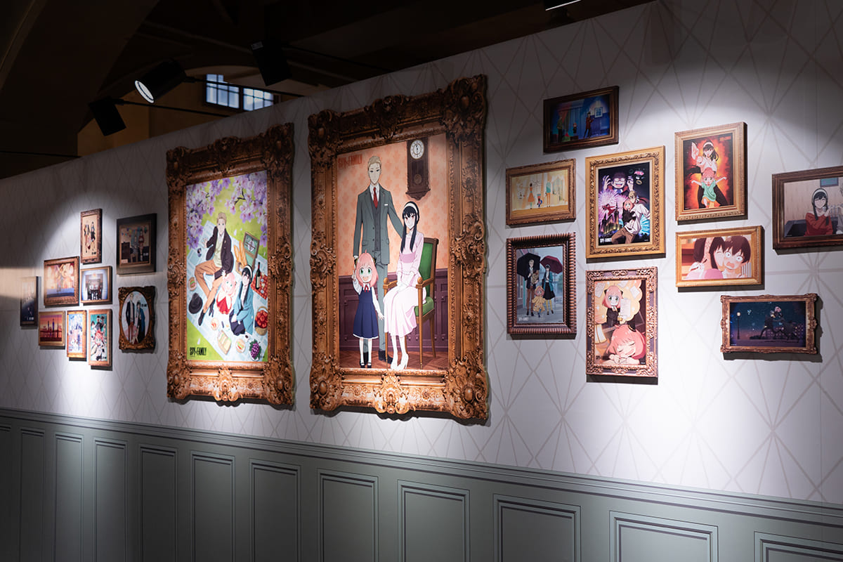 華山《SPY×FAMILY 間諜家家酒》快閃店造景區