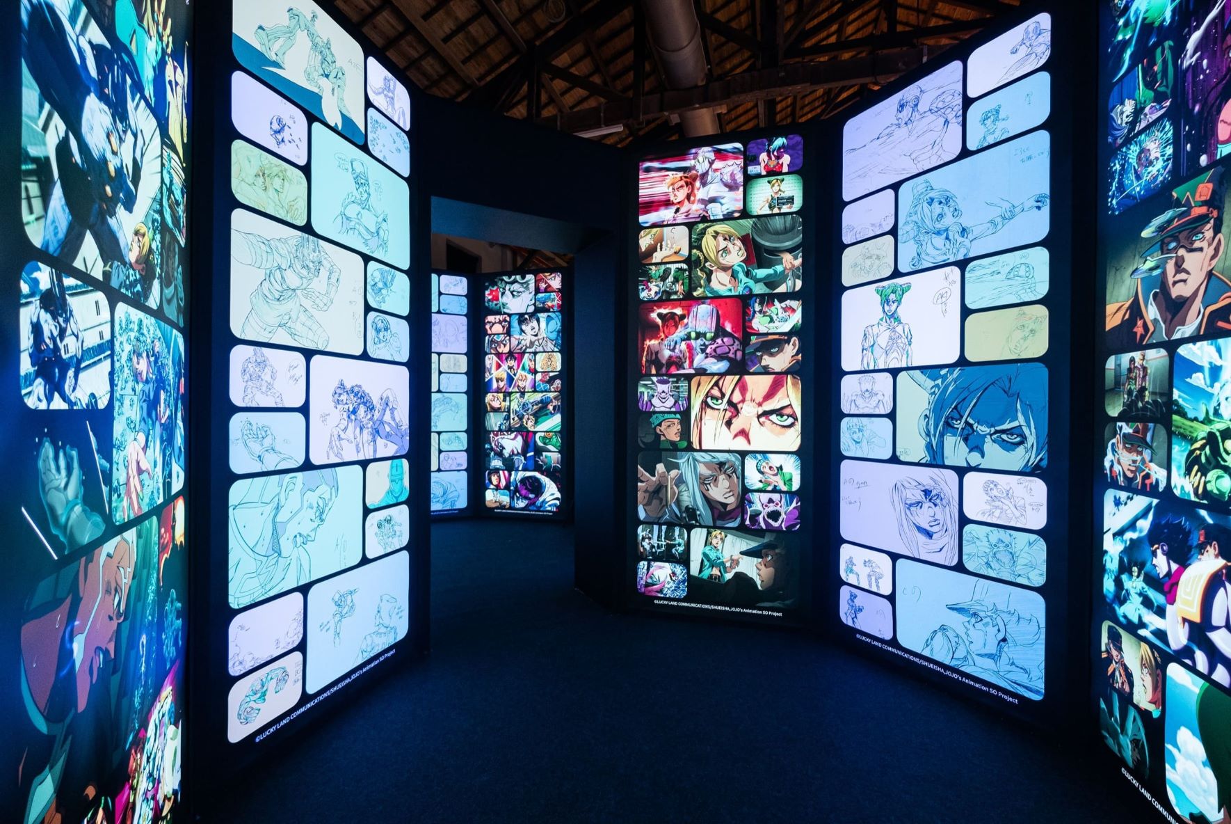 JOJO的奇妙冒險《黃金之心》動畫十週年特展