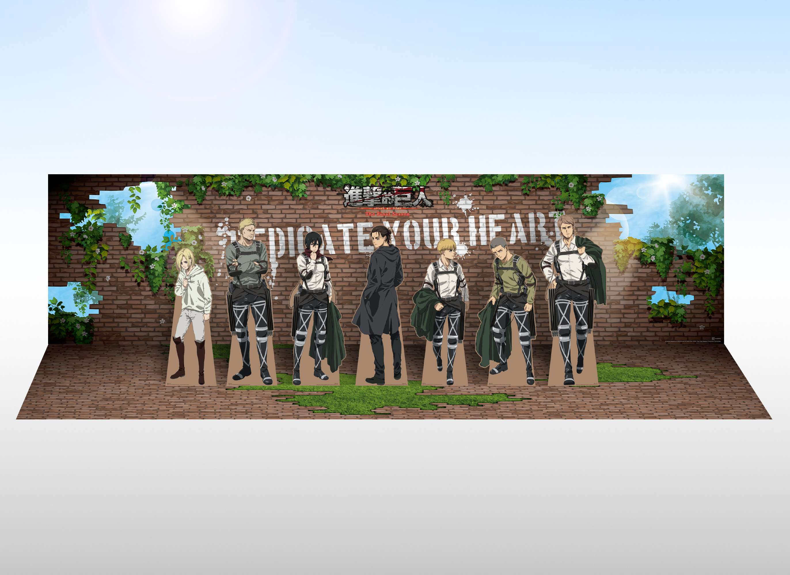 《進擊的巨人》合影區示意圖 壓縮