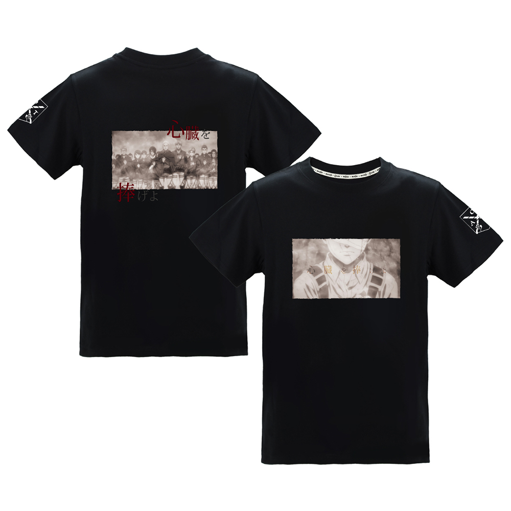 02 《進擊的巨人》里維全彩t恤