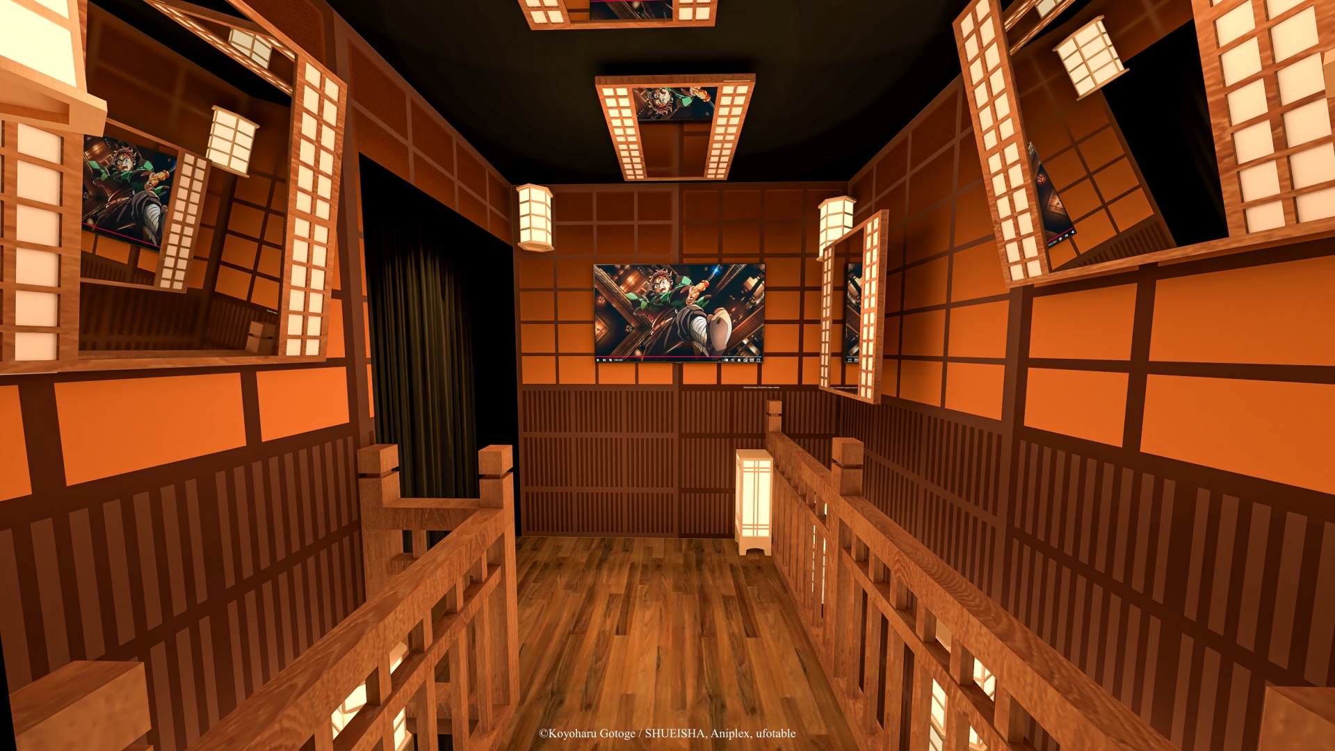 05 以鏡像錯位反射將空間無限穿梭延伸的邁向無限城展區