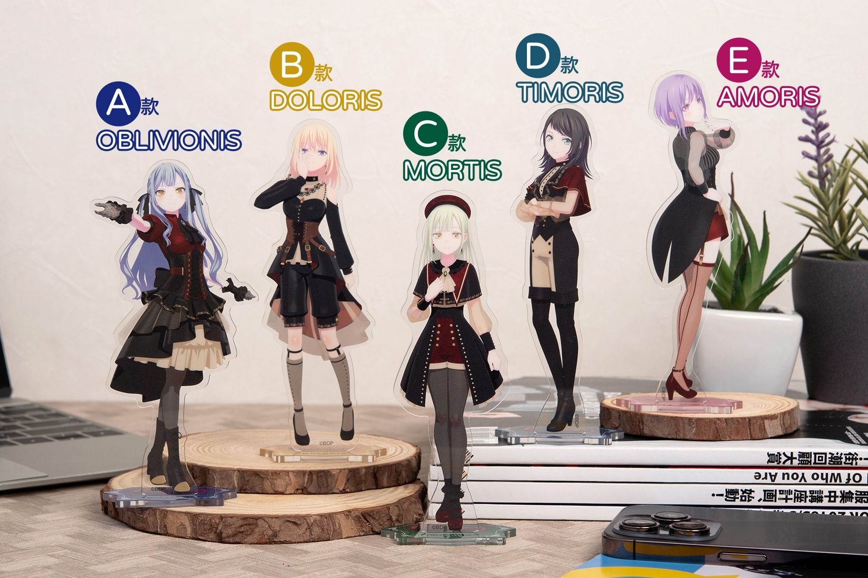 01 《bang Dream Ave Mujica》角色壓克力立牌