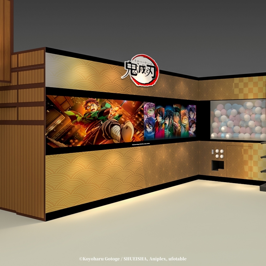 大扭蛋機台示意