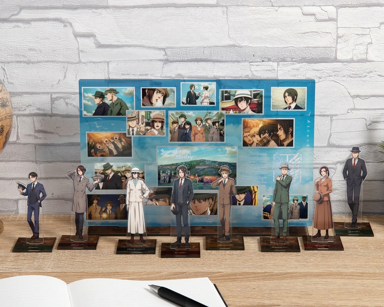 01 《進擊的巨人》背景壓克力立牌