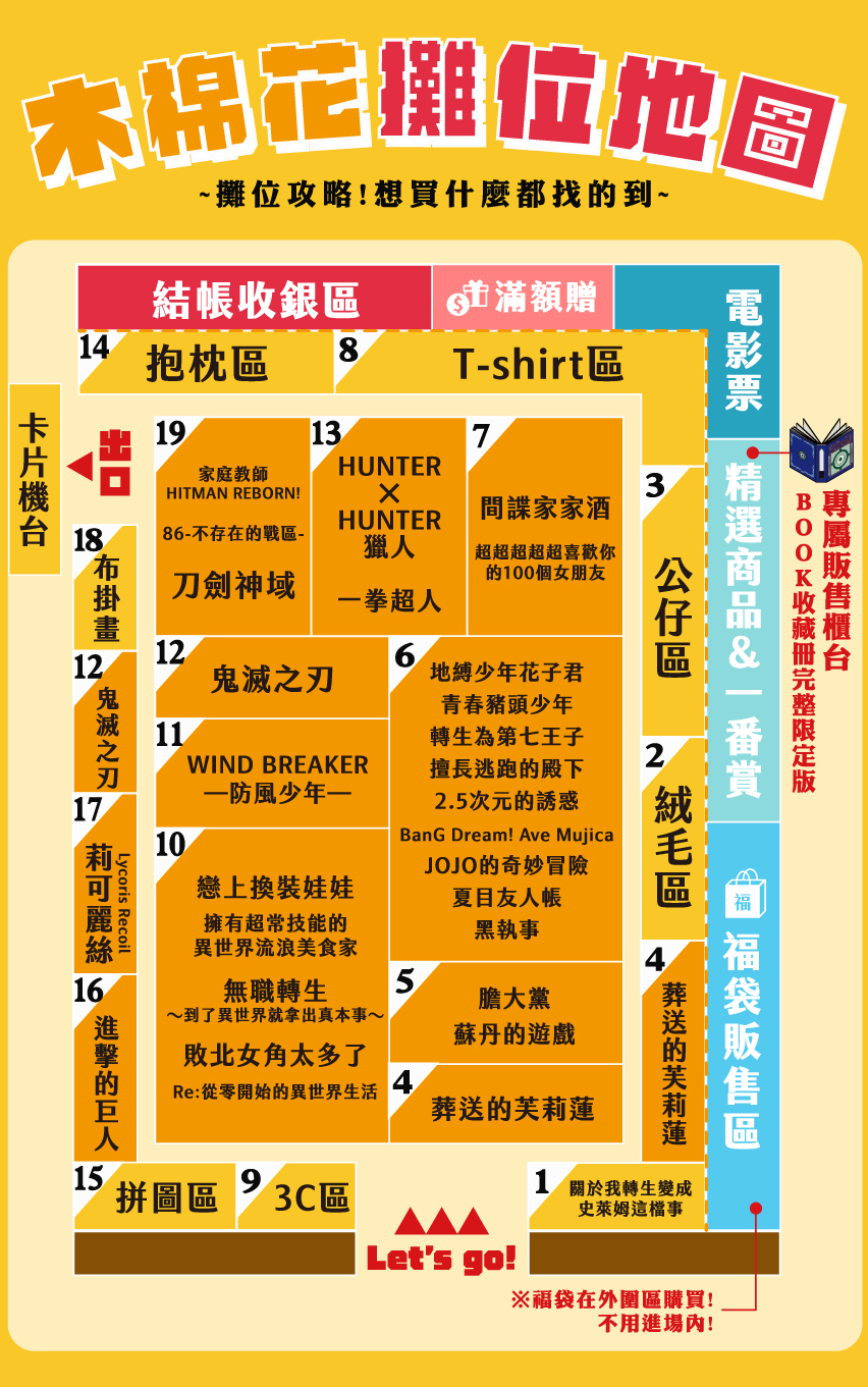 攤位攻略 直式官網