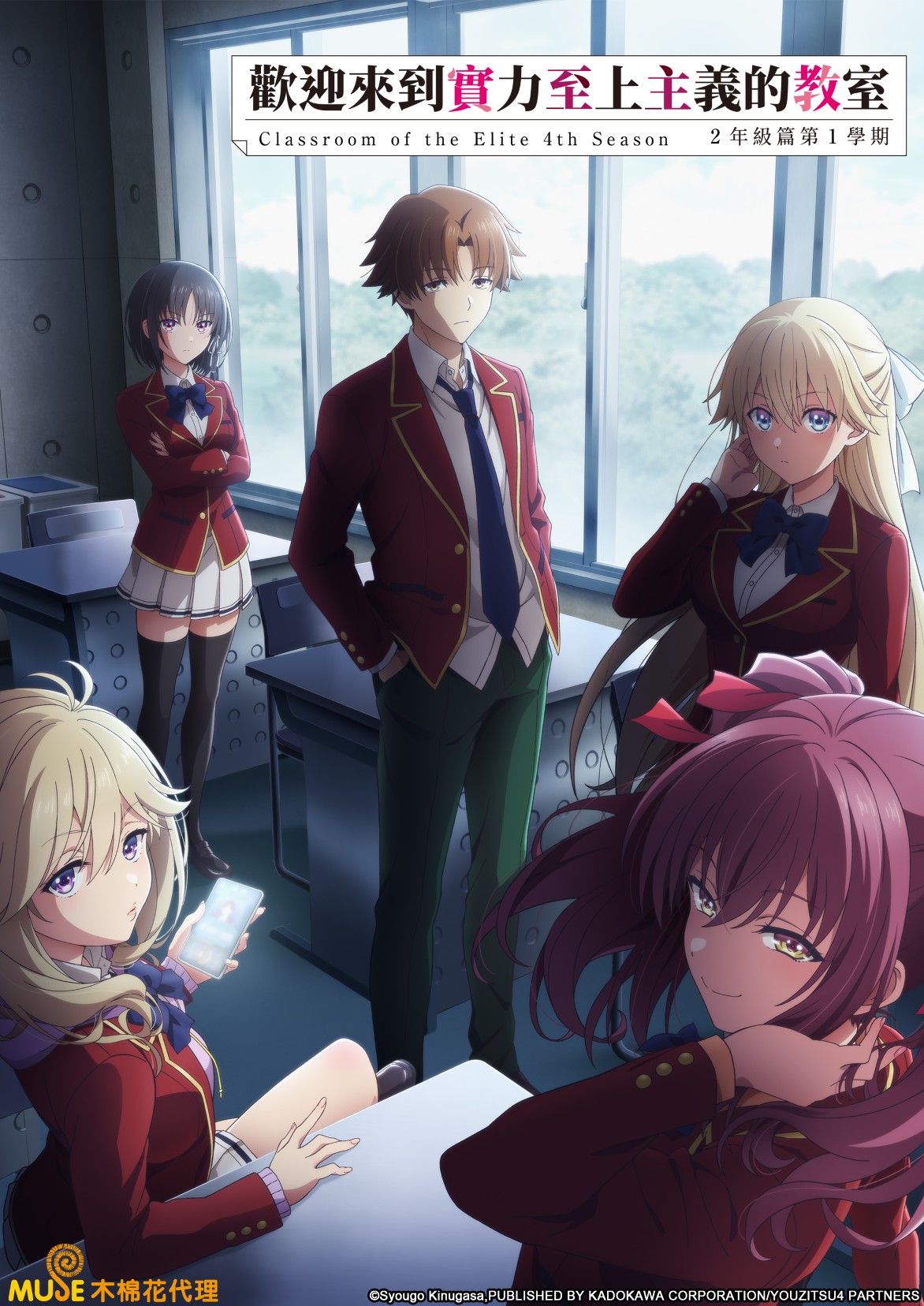 歡迎來到實力至上主義的教室4th Season 2年級篇第1學期 繁(直) (自訂)